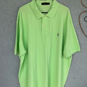 Ralph Lauren Men's Light Green Polo Shirt